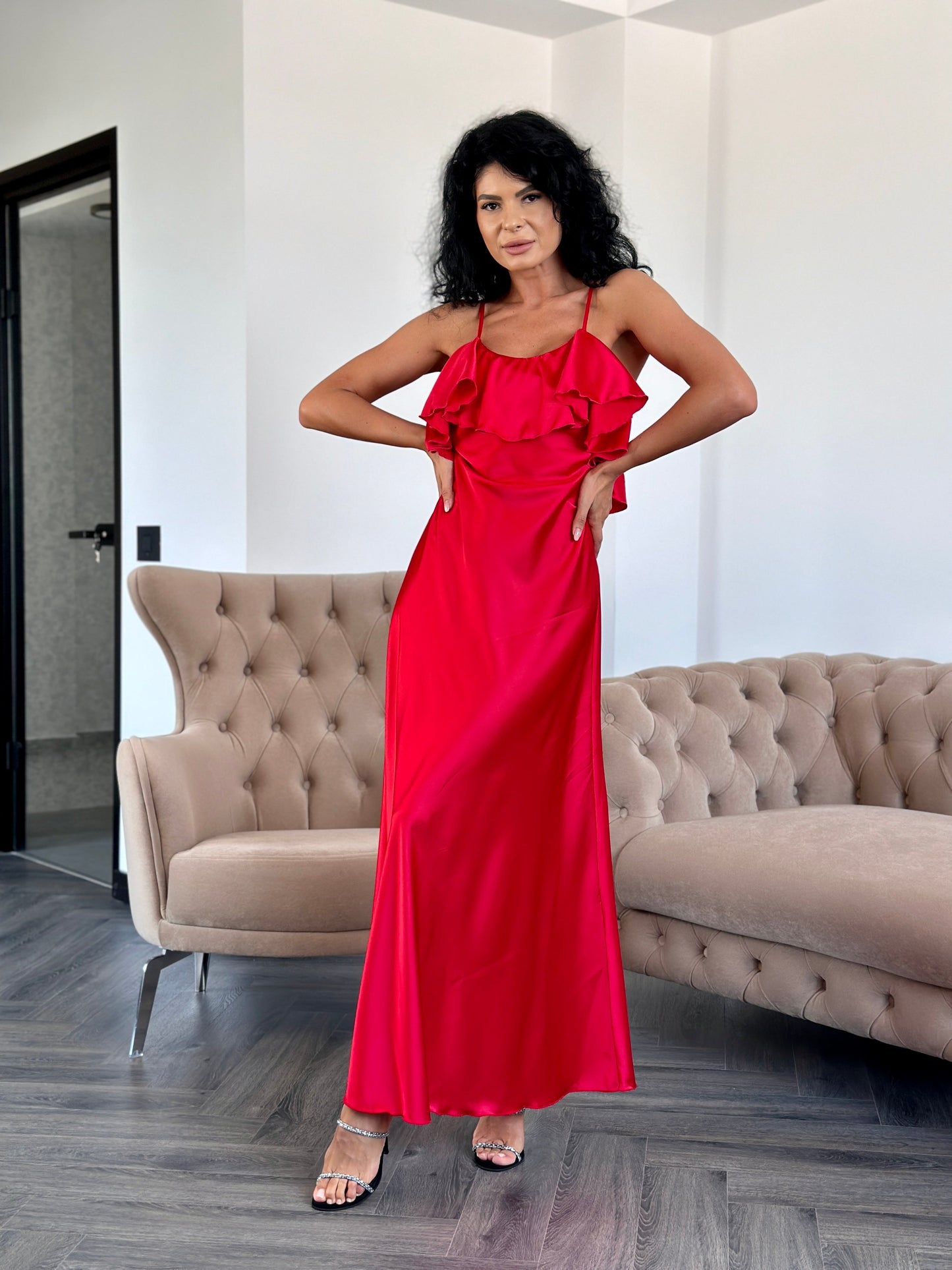 Rochie Ilena - Roșu