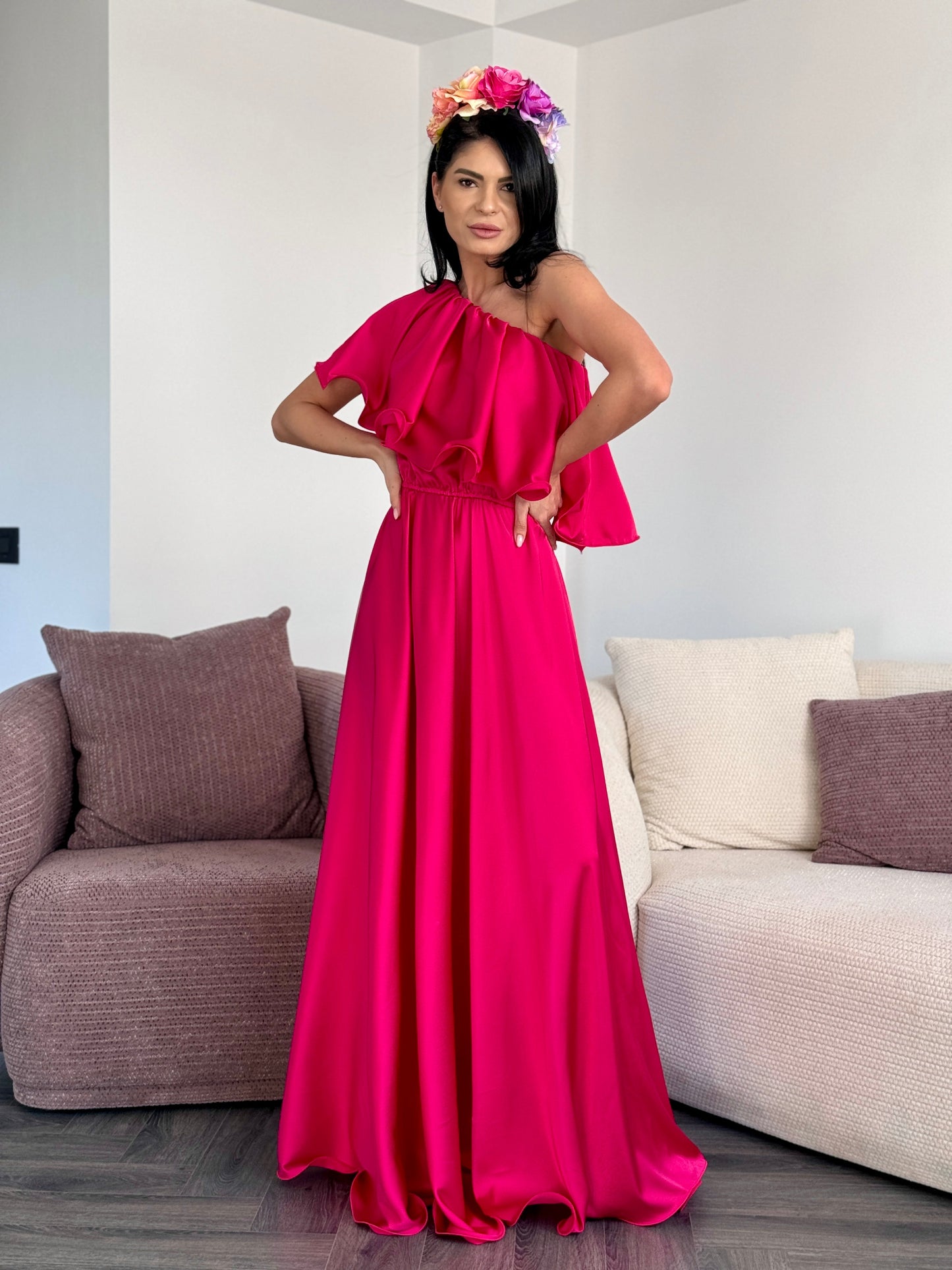 Rochie Karissa - Fucsia