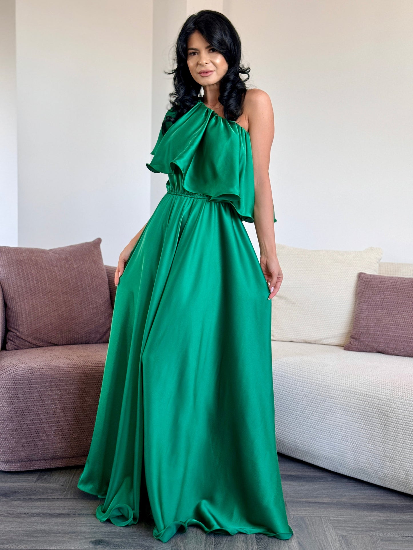 Rochie Karissa - Verde Intens