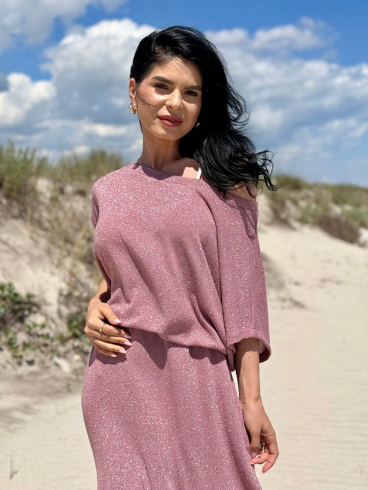 Rochie Sahara - Roz Pudra