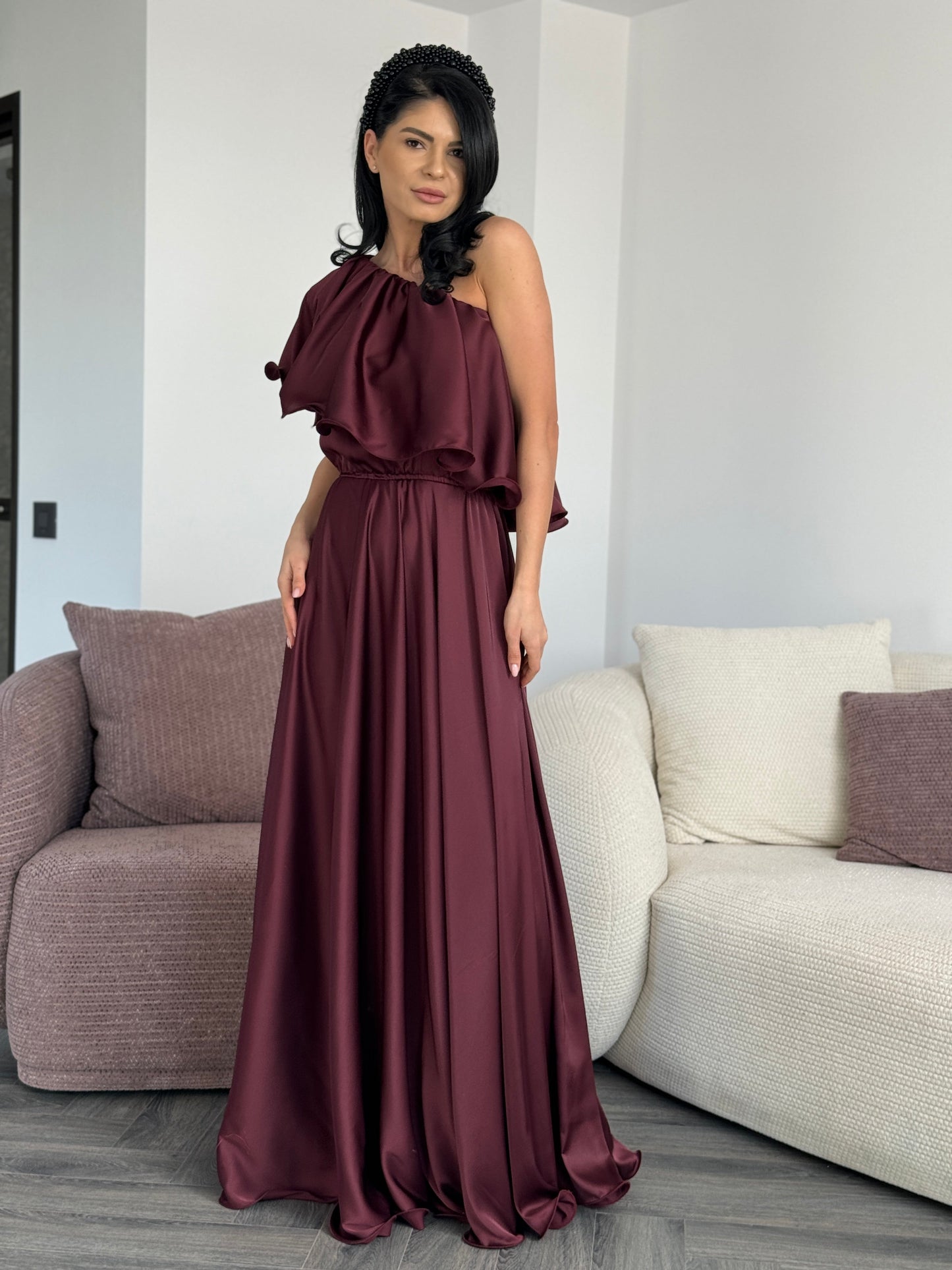 Rochie Karissa - Bordo