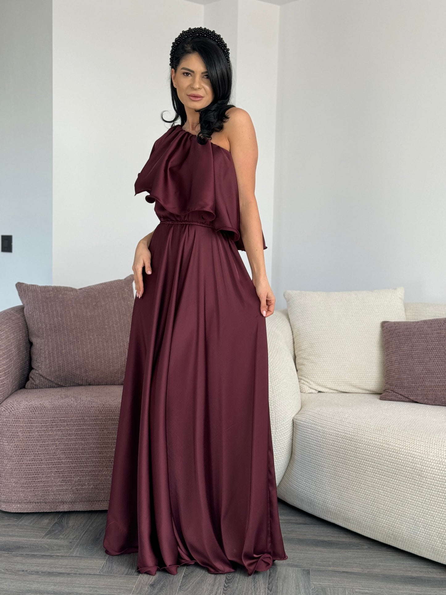 Rochie Karissa - Bordo