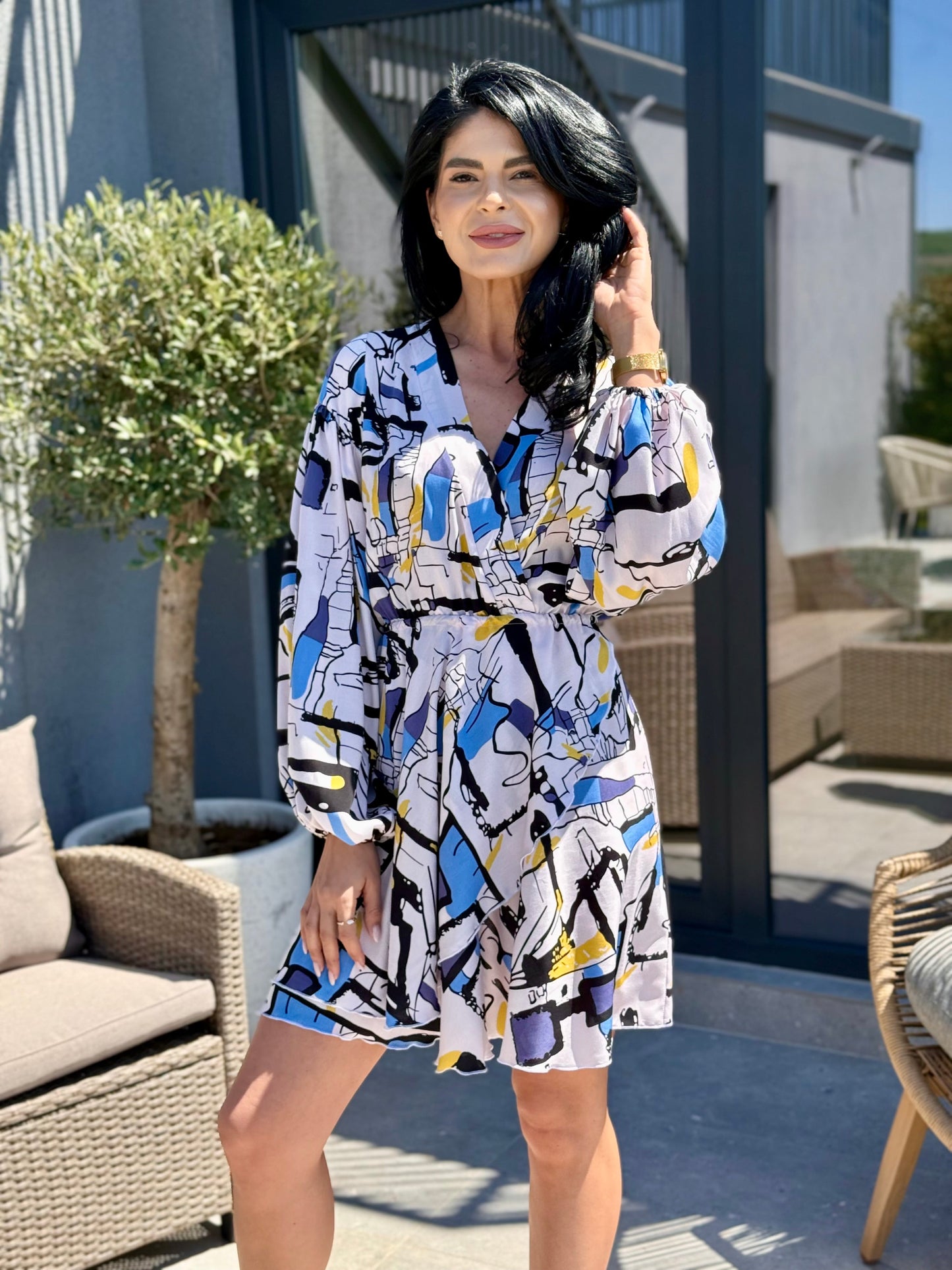 Rochie Arina - Urban Mosaic