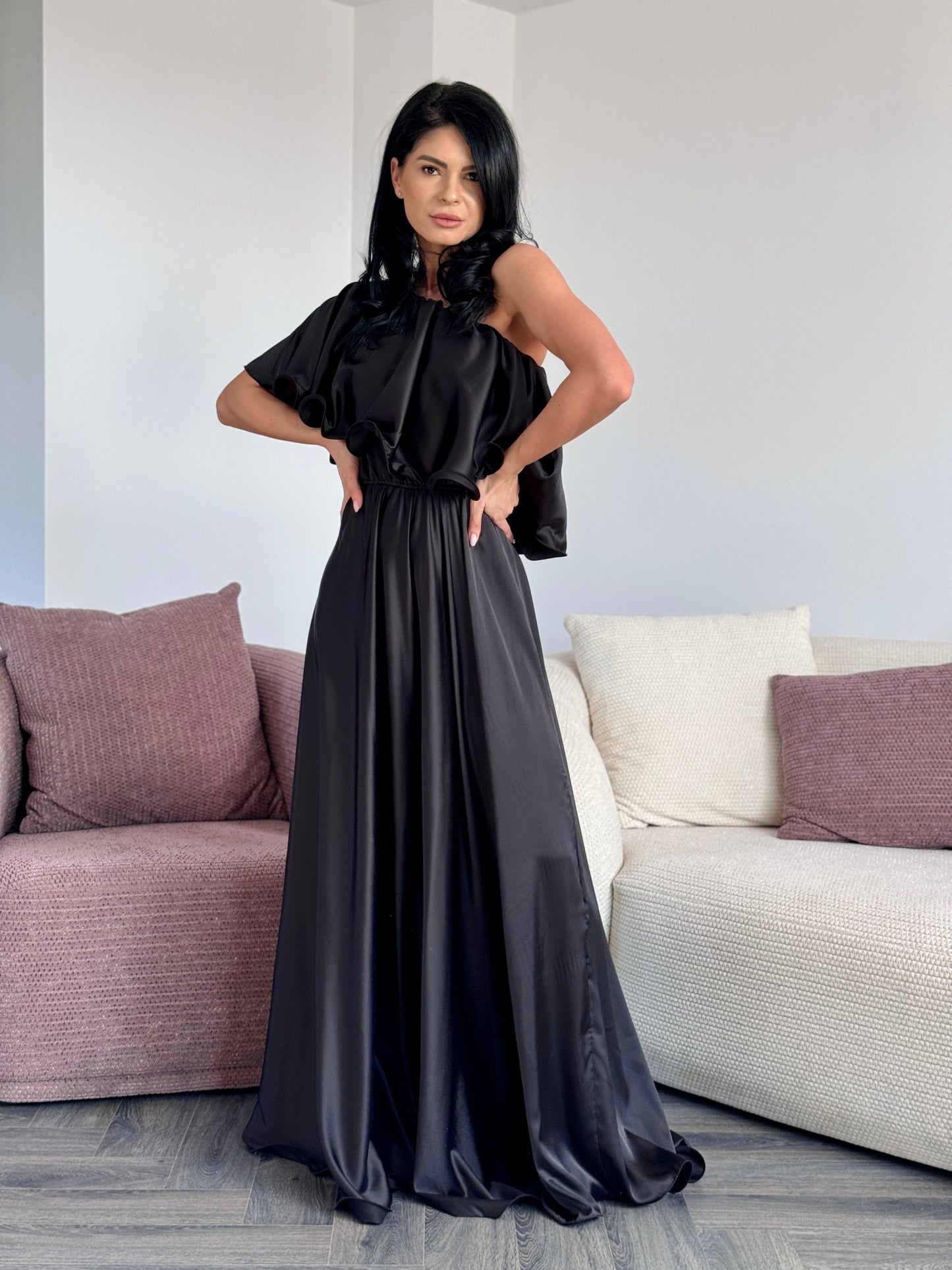 Rochie Karissa - Negru