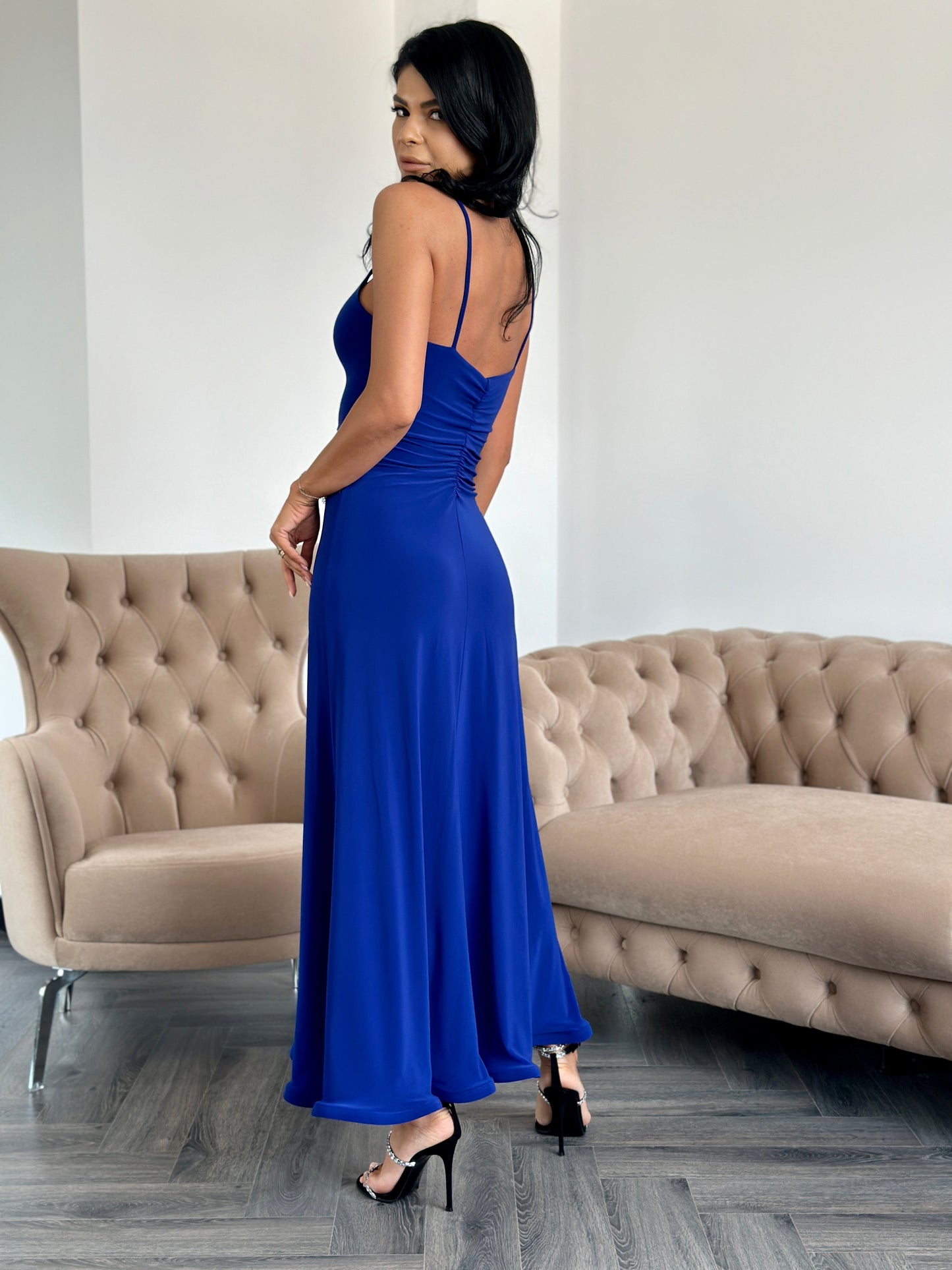 Rochie Celine - Albastru Electric