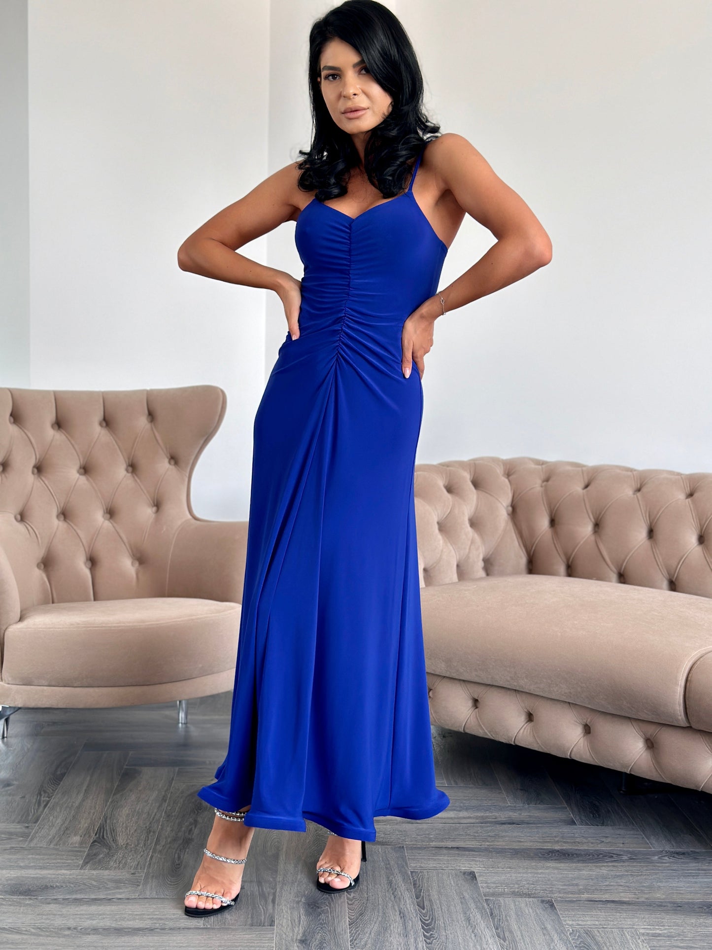 Rochie Celine - Albastru Electric