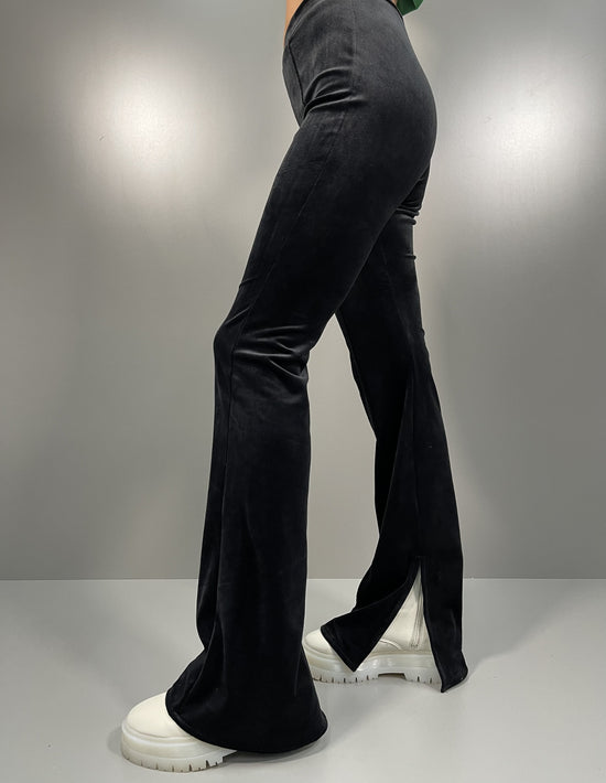 Pantaloni Catifea Soft - Negru